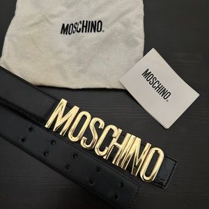 Moschino Black Belt